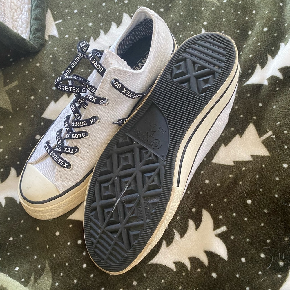 Converse X Gore-Tex Chuck Taylor Low White Sneakers